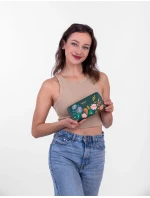 Dámská peněženka Vuch Nightie Nicci Flowers Green Dámská peněženka Vuch Nightie Nicci Flowers Green