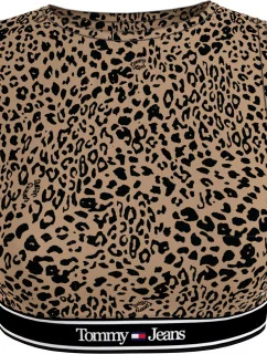 Dámský top UW0UW049710HD zvířecí vzor - Tommy Hilfiger