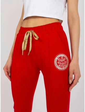 Tepláky RV DR 6742.57 červená