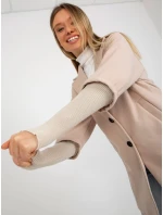 Dámský kabát TW CZ BI 2021799.51 béžová - FPrice