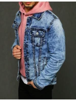 Pánská džínová bunda modrá TX3224 Pánská džínová bunda modrá TX3224