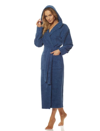 Dámský župan L&L 2102 dlouhý 3XL
