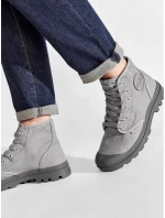 Pánské kotníkové boty Pampa Hi M 02352-071-M Šedá - Palladium Pánské kotníkové boty Pampa Hi M 02352-071-M Šedá - Palladium