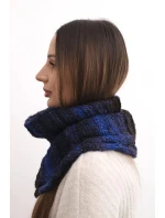 Komin dámský vlněný měkký šátek golf zimní KN21 granátový