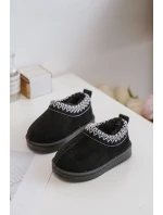 Sněhové Boty Dětské Na Platformě Zateplené Kožíškem Camel Vilabria