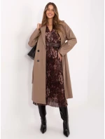 Šaty IT SK 11389 2.12P hnědé Šaty IT SK 11389 2.12P hnědé