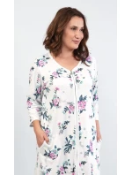 Dámské domácí šaty s tříčtvrtečním rukávem Kristýna Dámské domácí šaty s tříčtvrtečním rukávem Kristýna