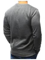 Pánská mikina s kapucí antracitová BX4823