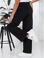 Dámské tepláky butter wide leg LOOSIS black FashionStreet UY2401