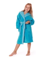 Dětský župan Tampa duo s kapucí 9159 tyrkysová - Vestis Dětský župan Tampa duo s kapucí 9159 tyrkysová - Vestis