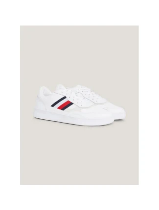 Tommy Hilfiger Court Cupsole Retro Lth Stripes M FM0FM04828YBS boty
