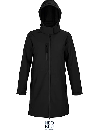NEOBLU Achille Women Dámský 3-vrstvý softshellový kabát 24.3794 deep black NEOBLU Achille Women Dámský 3-vrstvý softshellový kabát 24.3794 deep black