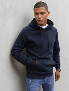 Pánská tmavě modrá mikina FashionStreet BX5483