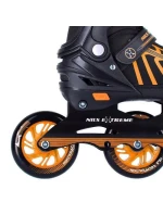 NILS EXTREME KOLEČKOVÉ BRUSLE NA18812 A ORANGE VELIKOST S (29-33)