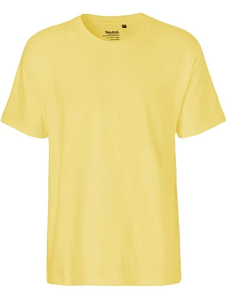 Neutral O 60001 Pánské tričko z těžké bio bavlny 77.6001 dusty yellow Neutral O 60001 Pánské tričko z těžké bio bavlny 77.6001 dusty yellow