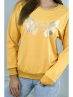 Mikina s potiskem hořčice Mikina s potiskem hořčice