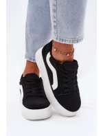 Dámské Tenisky Na Platformě Černé Tellnira