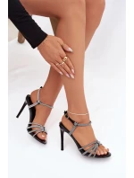 Sandály na podpatku  model 222735 Step in style