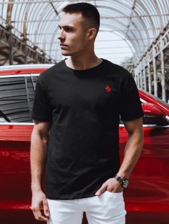 Pánské černé tričko FashionStreet RX5571