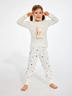 Pyžamo Cornette Kids Girl 594/201 Sleeping, délka rukávů 86–128