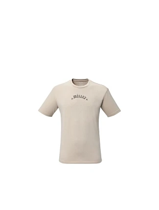 Pánské tričko MILLET Cimaï Collab Ts Ss M, béžové Pánské tričko MILLET Cimaï Collab Ts Ss M, béžové