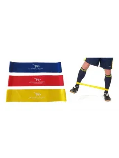 Yakima fitness guma žlutá/červená/modrá 100114 sada 3ks