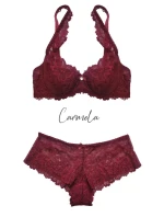 Dámská podprsenka CARMELA M-053/22 Bordó - MAT