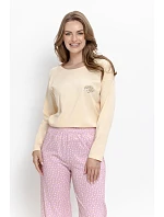 Pyžamo Taro 3617 Marigold, dlouhé rukávy, velikosti S–XL, Z26/27