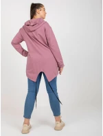 Mikina RV BL 8266.34P tmavě růžová