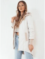 Dámská prošívaná bunda FLONSA bílá FashionStreet TY4169