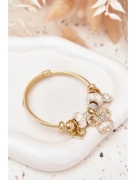 Dámský Náramek Charms Růžový Stříbrný Mouse