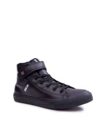 Pánské Tenisky Big Star zateplené Černé Y174020FW