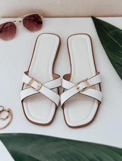 BELICCA dámské žabky bílé FashionStreet ZY0998