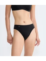 Dámské kalhotky sloggi 24/7 Cotton Lace Tai C3P - černé - SLOGGI