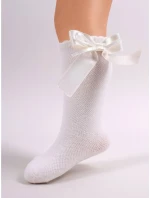 Podkolenky YOCLUB SKL-0020 Zdobení na oči 6-18 měsíců