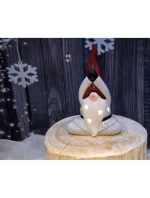 VÁNOČNÍ FIGURKA VÁNOČNÍ SKŘÍTEK LED 20CM