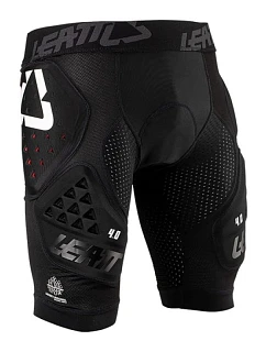 Šortky s chrániči LEATT Impact Shorts 3DF 4.0, velikost M, černé