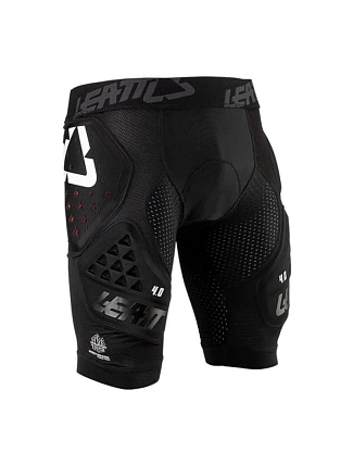 Šortky s chrániči LEATT Impact Shorts 3DF 4.0, velikost M, černé Šortky s chrániči LEATT Impact Shorts 3DF 4.0, velikost M, černé