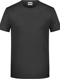 Daiber 8002 Pánské tričko z bio bavlny 02.8002 black