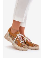 Dámské Kožené Polobotky Maciejka 05850-29 Multikolor Dámské Kožené Polobotky Maciejka 05850-29 Multikolor