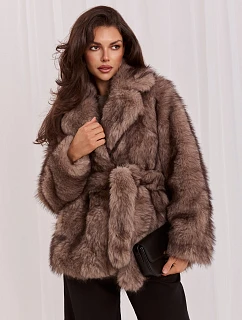 Bunda MBM KR 25 66.98P tmavě béžová