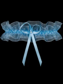 Podvazek PW-03 modrá - Julimex