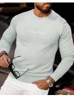 Pánská mikina 279225 mátová - Ola Voga