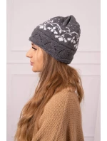 Dámská čepice Kira K374 tmavě šedá Dámská čepice Kira K374 tmavě šedá