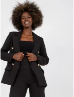 Dámské sako DHJ MA 15555 černé
