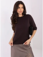 Jumper MO SW 1510.86 tmavě hnědý