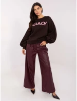 RV BL mikina A1044.78 tmavě hnědá