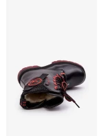 Dětské zateplené boty Black Askya