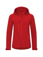 Trail softshellová bunda dámská červená