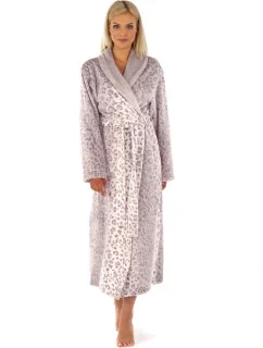 Dámský župan Irbis 2556 9101 Šedo-bílá - Vestis